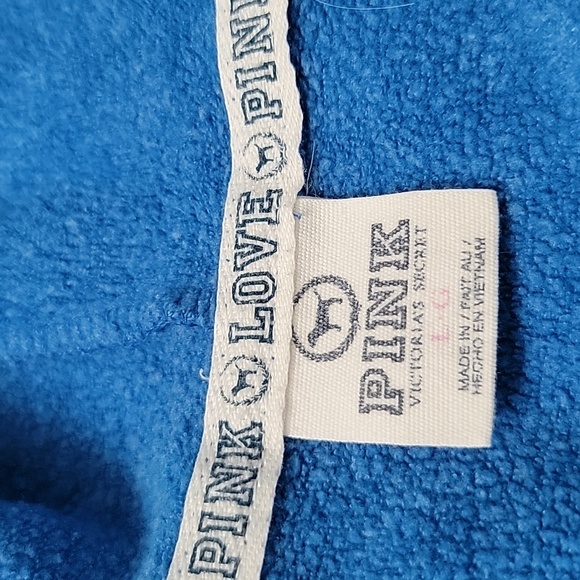 PINK Victoria's Secret size L blue hoodie - Picture 3 of 6